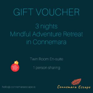 3 nights Mindful Adventure Retreat Voucher