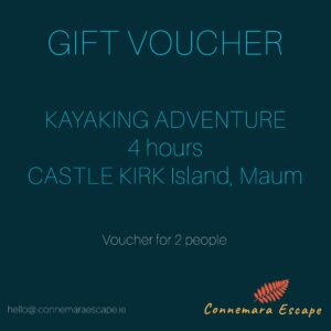 Kayaking Adventure to Castle Kirk Island Maum Connemara